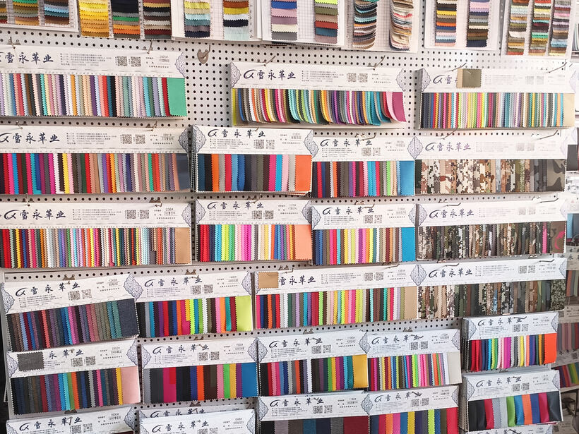 Fabric swatch library &mdash; hundreds of options