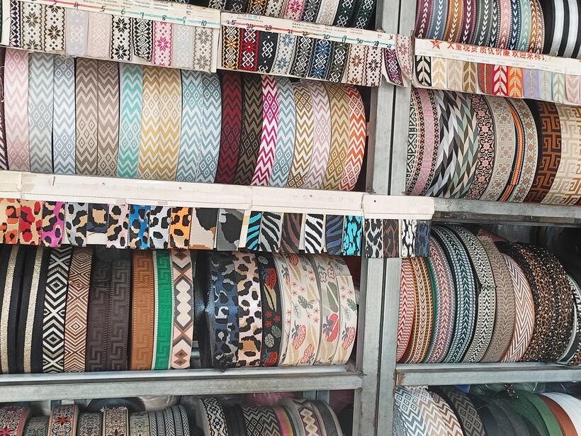 Webbing, ribbon & binding-tape library