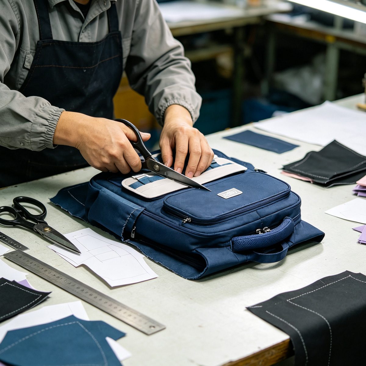 SYMPATHYBAG — Custom School Backpacks Manufacturing Process