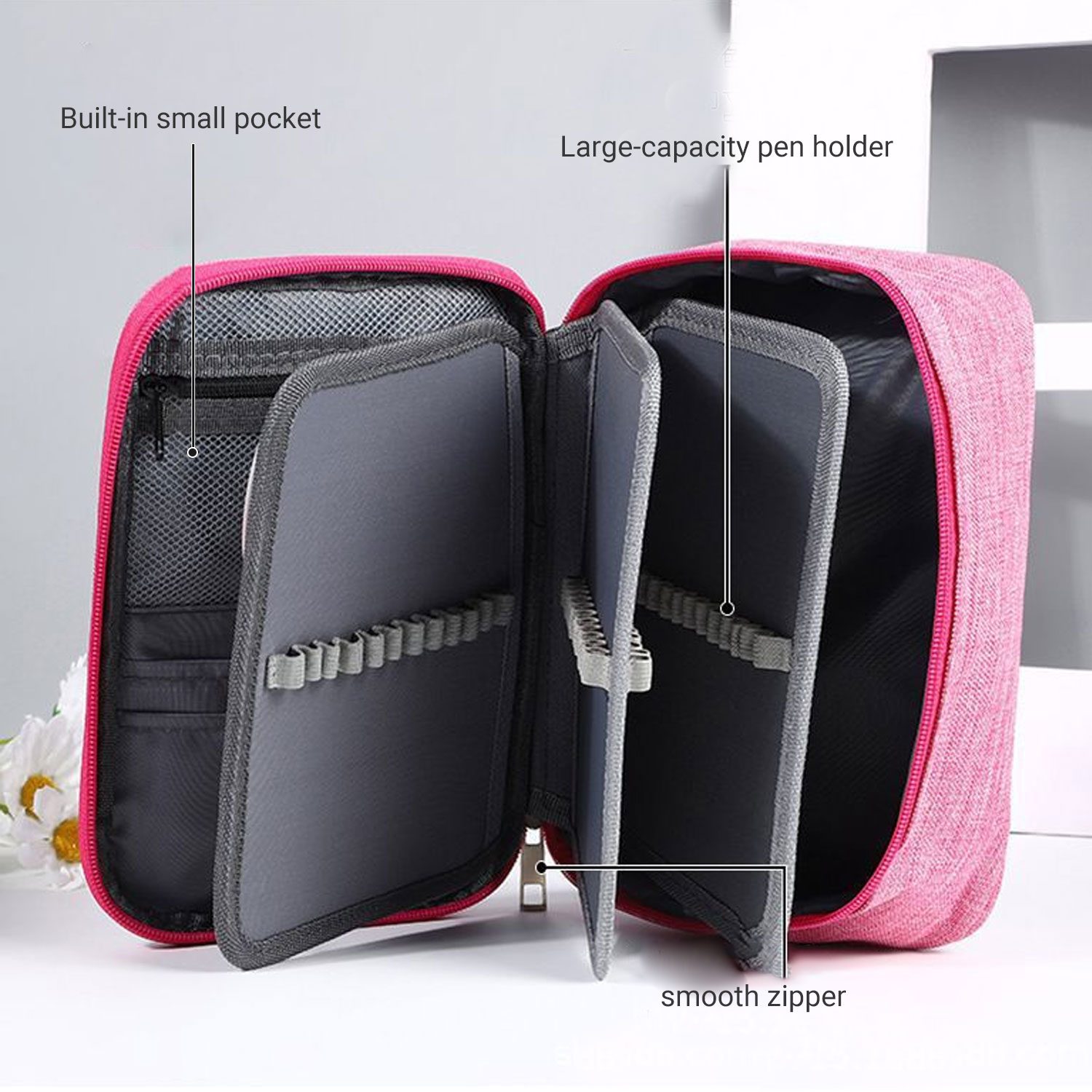 Functional Stationery & Pencil Cases with Built-In Organizers