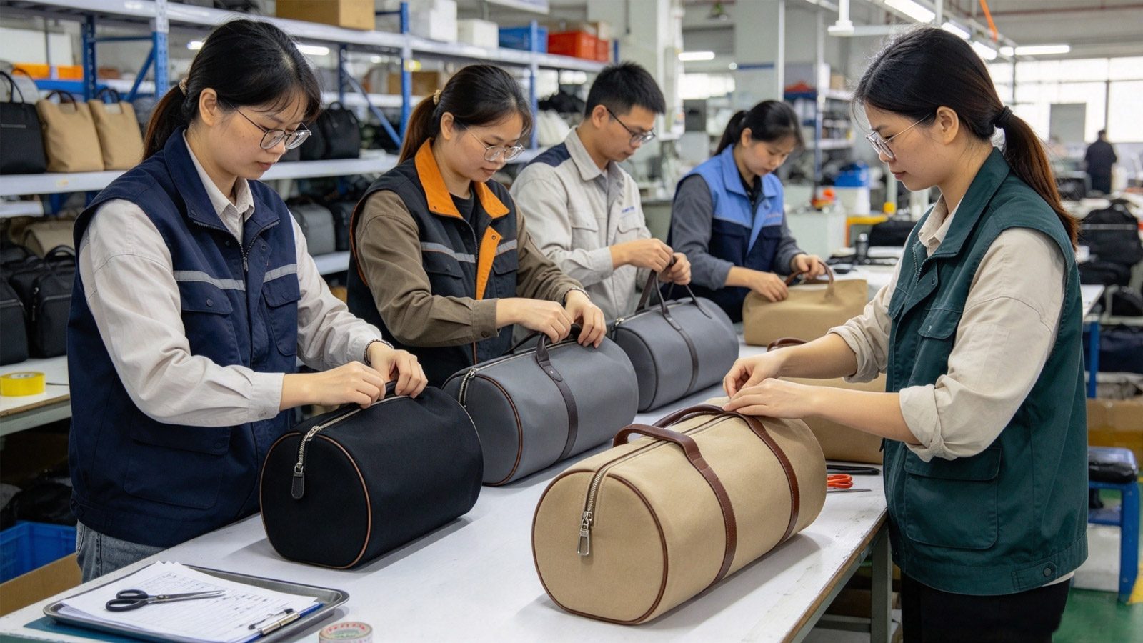 Navigating OEM Duffel Bag Manufacturing Costs in China